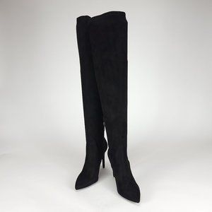 Jessica Simpson Livelle Over-The-Knee Faux Suede Stretch Stiletto Heel Boots‎